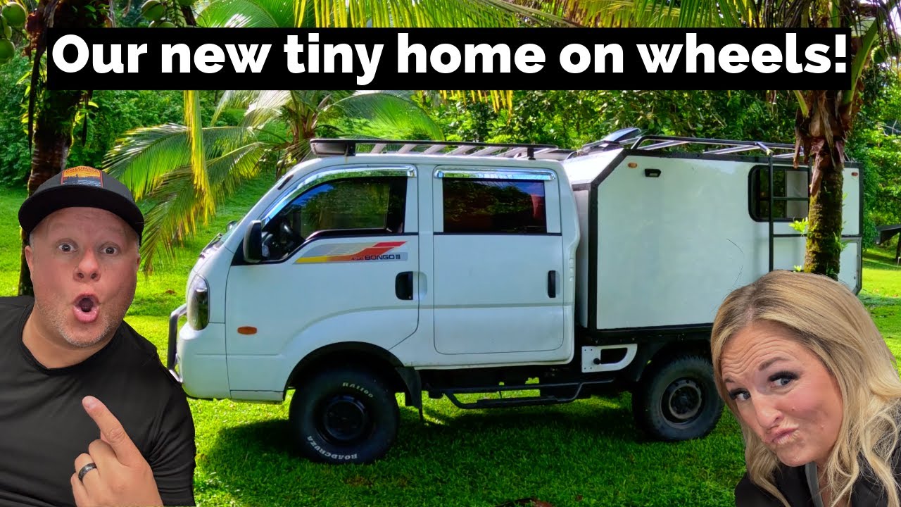 Our new tiny home on wheels | Overlanding Costa Rica | Van life Day 1