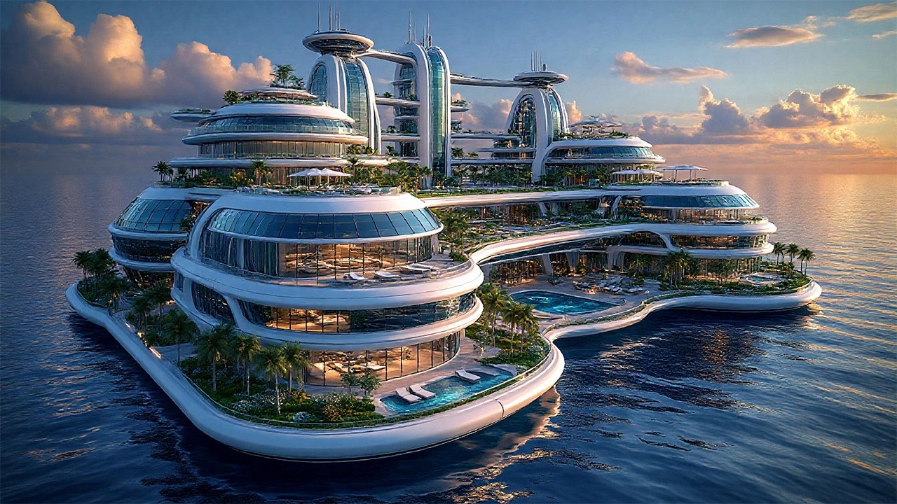 Самые ДОРОГИЕ Плавающие Дома в Мире