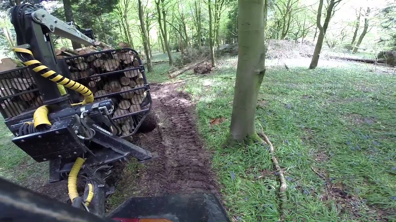 Kesla 12ND trailer in action