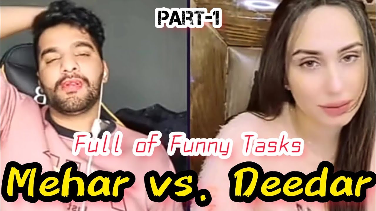 Mehar Vs DEEDAR Funny Arguments  P-1 with Tasks#tiktoklive#nutter #bigopunishmentpk #deedar#bigofun
