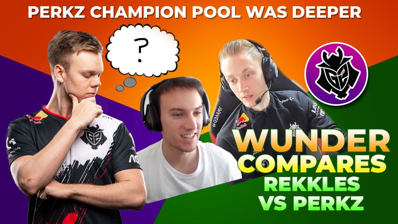 G2 Wunder Thoughts On Rekkles vs Perkz 🤔 Champion Pool Difference?!