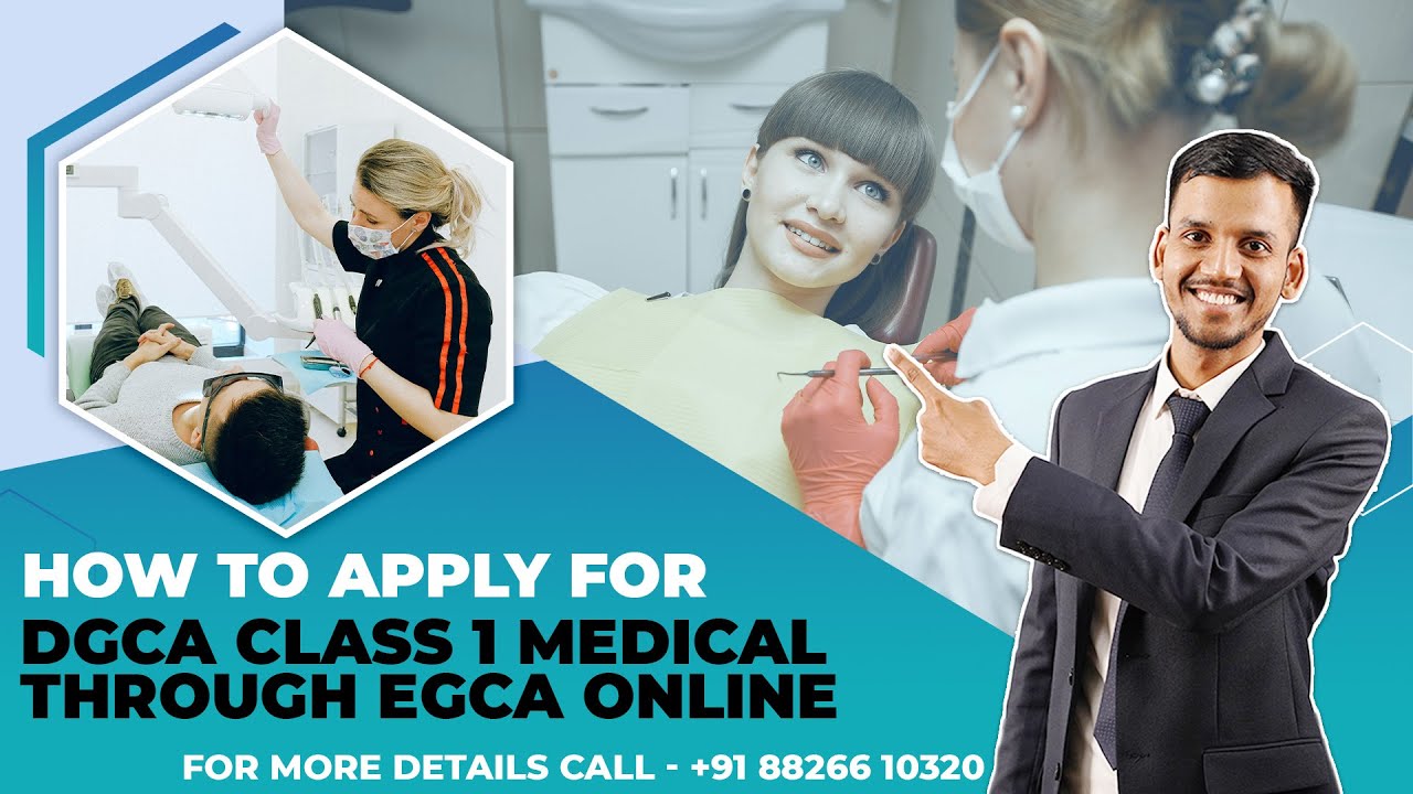 How To Apply For DGCA Class 1 Medical Through EGCA | Step by Step Full Procedure | Fly high