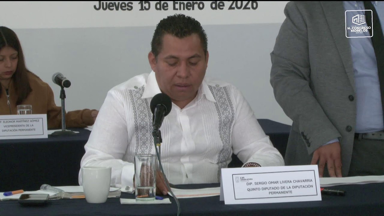 Sesión de la Diputación Permanente  |  Salón de Comisiones | 15/01/26