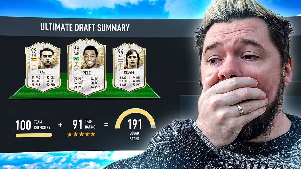 INSANE 191 RATED ICON FUT DRAFT!!!