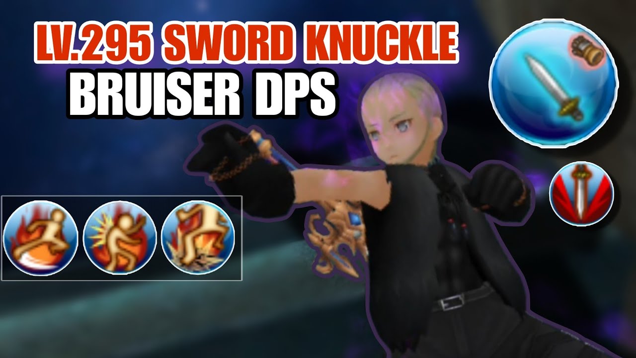 (Toram Online) - One Handed Sword + Knuckle Lv.295