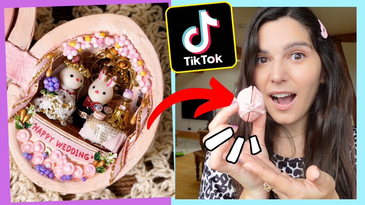 TIKTOK ME HIZO COMPRARLO *CASITA MINIATURA ADENTRO de UNA NUEZ*