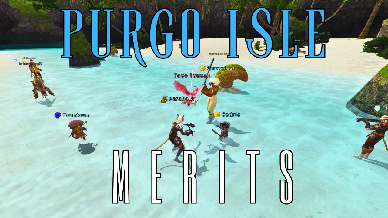 FFXI - Merits & XP - Purgonorgo Isle