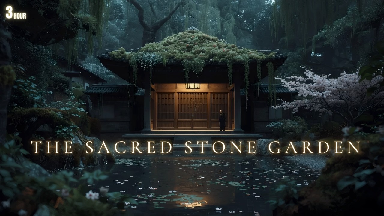 🪨 The Sacred Stone Garden | From Chaos to Stillness - A Zen Meditation Journey