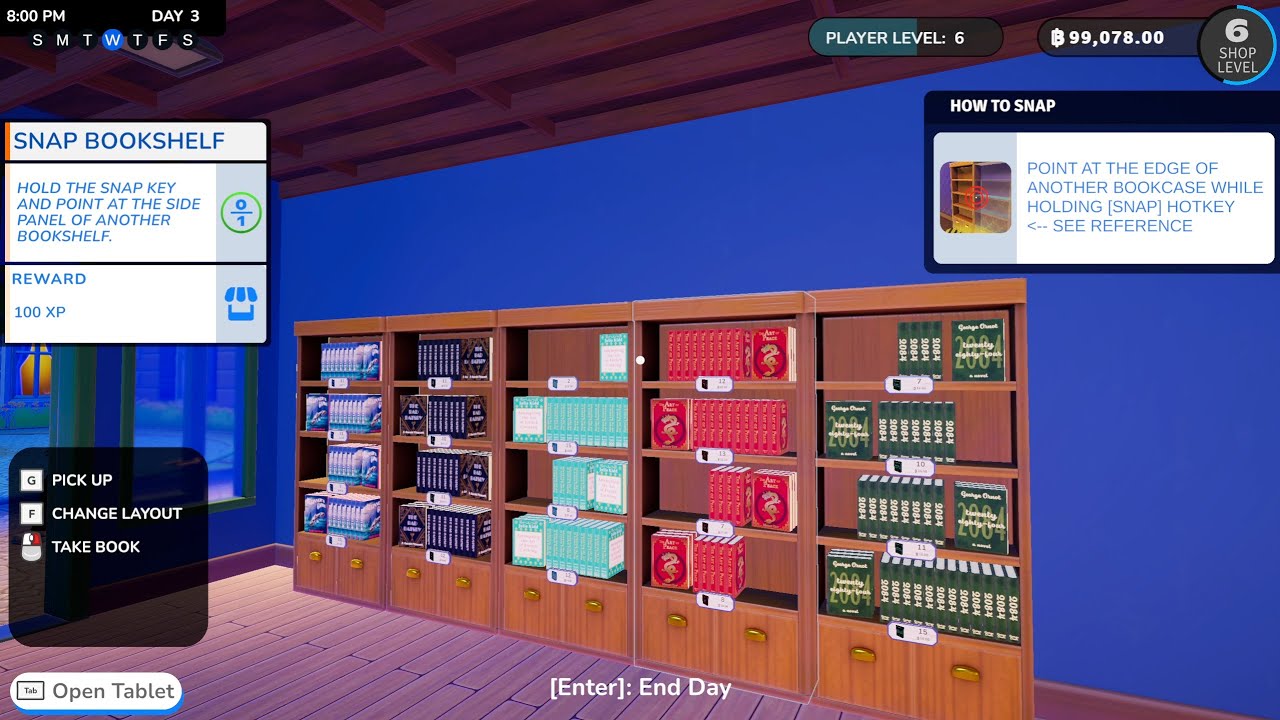 BOOKSHOP SIMULATOR: ORGANIZZIAMO MEGLIO LA LIBRERIA