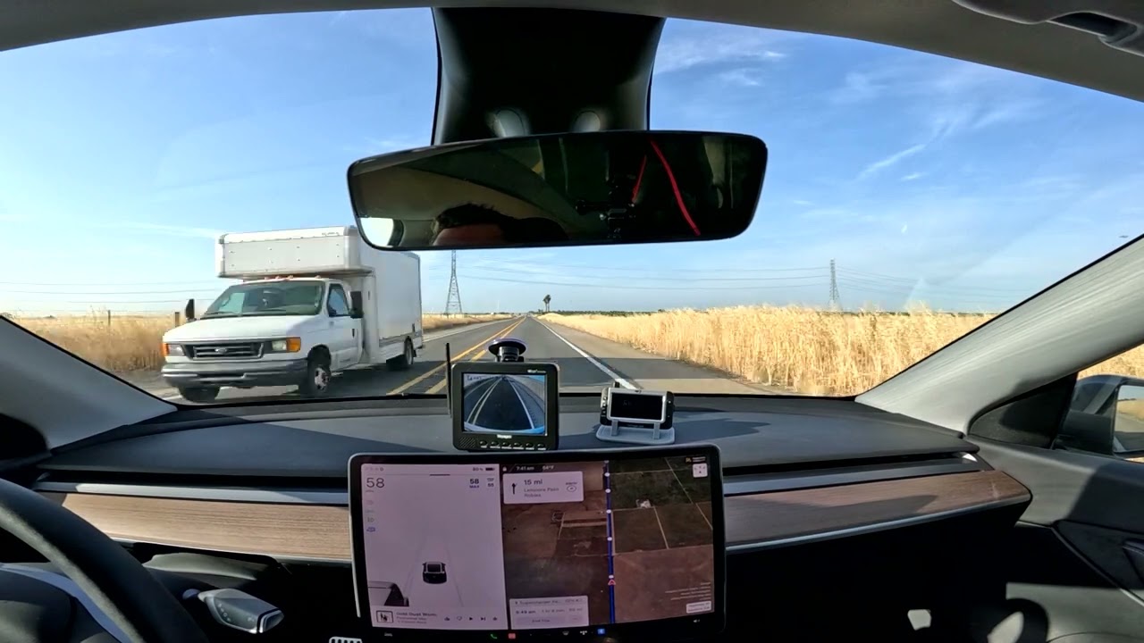 Towing an Airstream with a Tesla MYLR