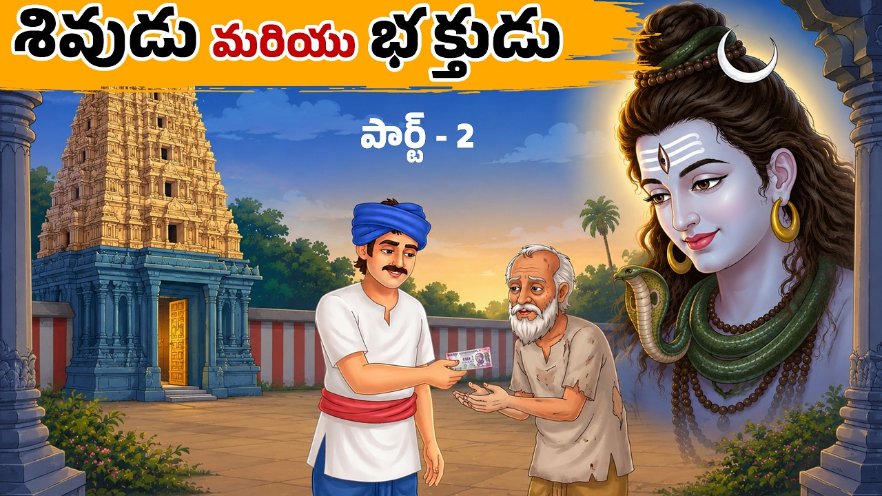 శివుడు మరియు భక్తుడు  పార్ట్ -2 | ఓ రైతు భక్తుడి కథ | Lord Shiva Story in Telugu | భక్తి కథలు తెలుగు