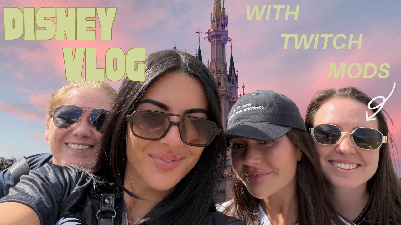 DISNEY WORLD VLOG! (with our twitch mods 💕)