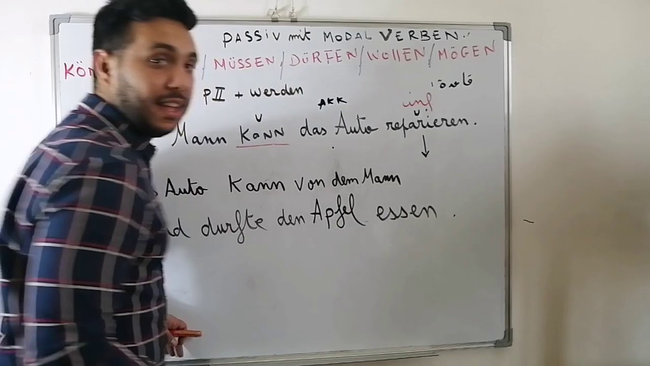 Passiv mit Modalverben+ man