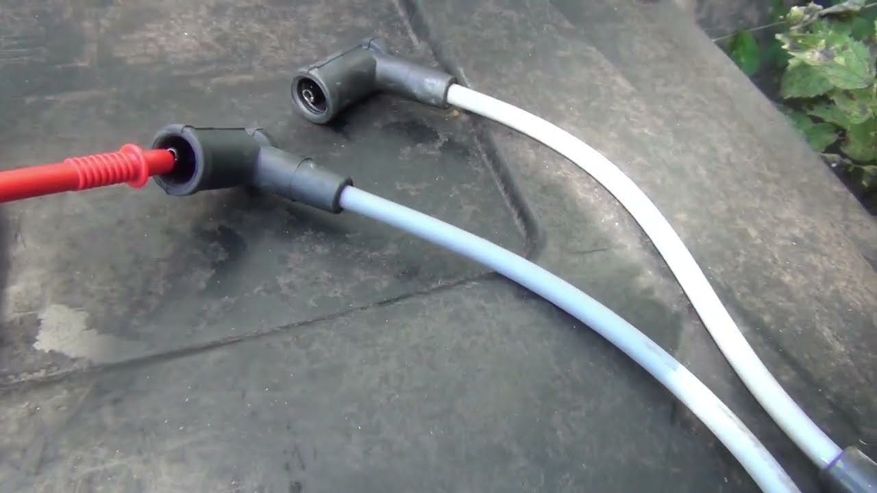 How to test your spark plug wires for resistance