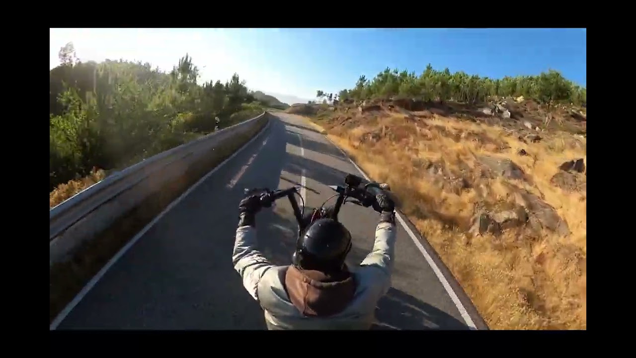 Harley Hard riding In Portugal Hills #harleydavidson #roadtrip #motorcycle #motovlog #pov #bikers