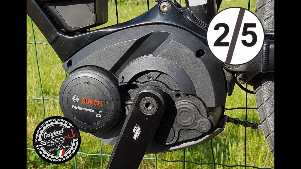 Come installare kit sblocco velocità SpeedFun Ribelle tuning ebike per Bosch CX gen. 2