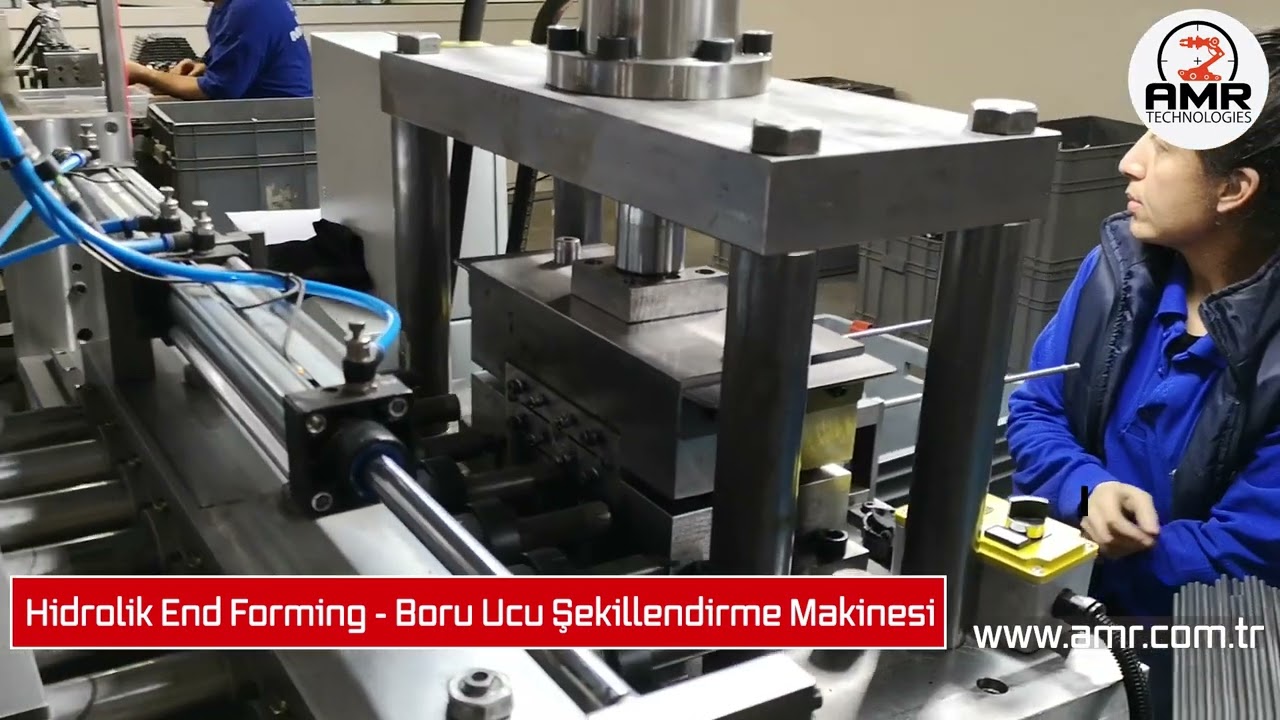 End Forming Makinesi Hidrolik Boru Şekillendirme Çözümleri #forming @endforming #otomasyon