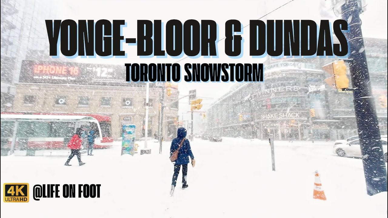 The Historic Toronto Snowstorm of 2026