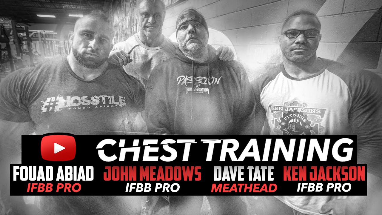 Chest Training with FOUAD ABIAD, JOHN MEADOWS, KEN JACKSON and DAVE TATE - elitefts.com