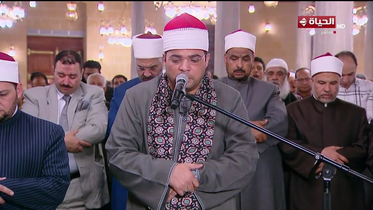 الشيخ السعيد فيصل | صلاة العشــــاء والتراويح 25 رمضان مسجد الإمام الحسين __ القاهرة 25__3__2025