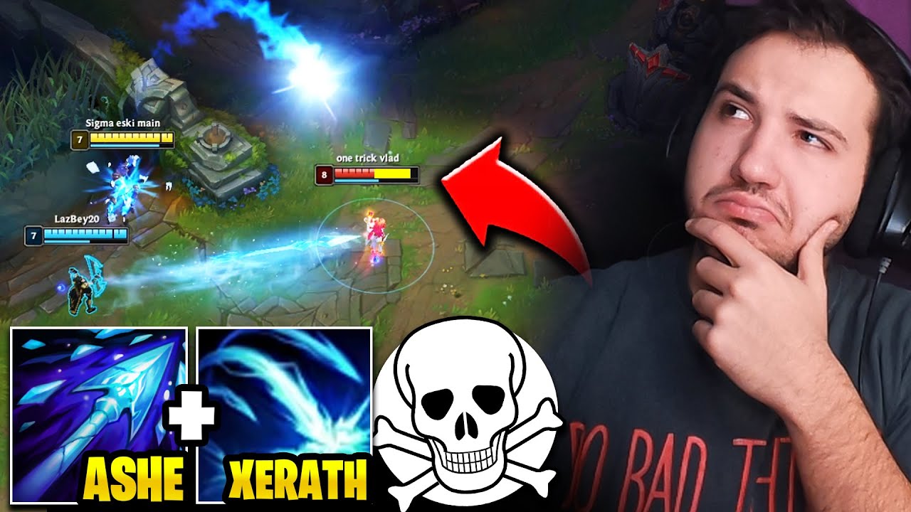 %100 KİLL GARANTİLİ COMBO | BU İKİLİNİN YASAKLANMALI!! (Ashe & Xerath) | KassadinsCreed