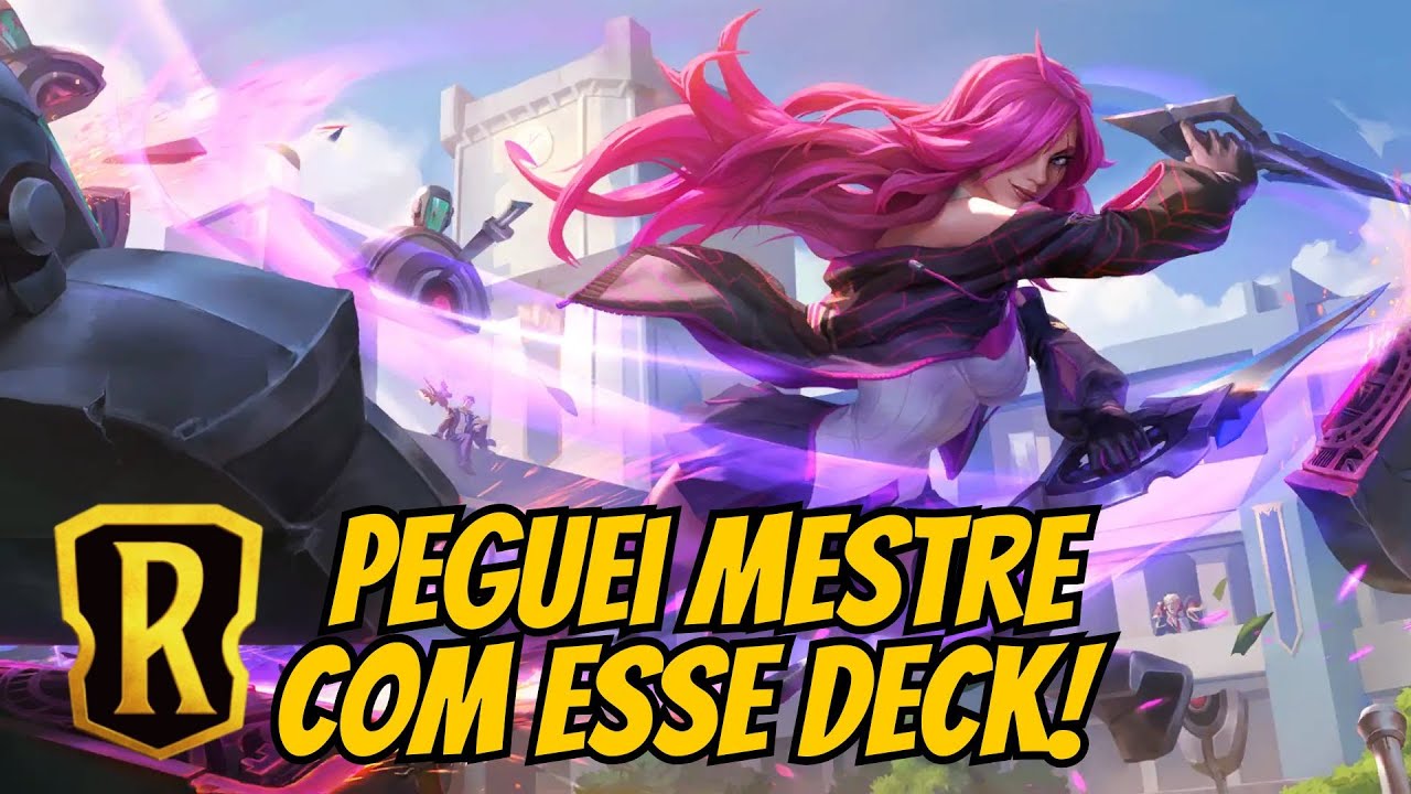 O MELHOR DECK AGGRO DESSE META - Legends of Runeterra