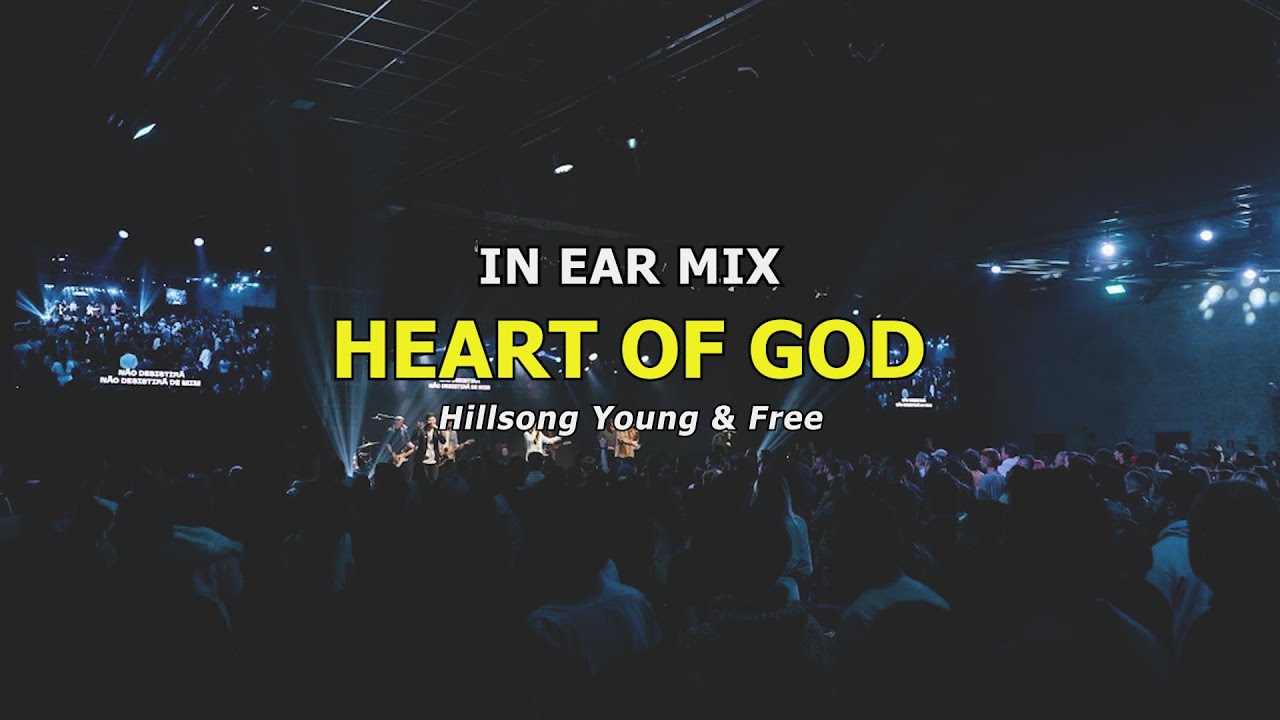 Heart Of God | IN EAR MIX GUITAR LEAD | Hillsong Young & Free | Key of B