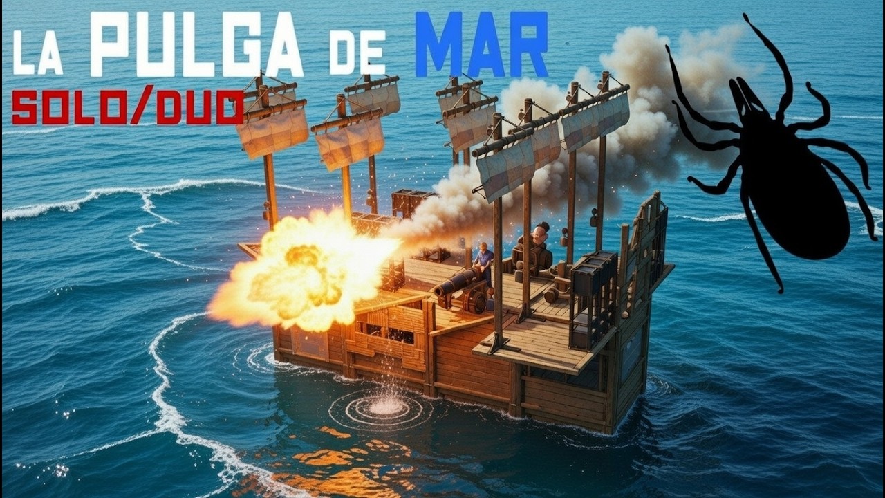 🐜 La PULGA de MAR | barco SOLO/DUO  MEJORADO post WIPE
