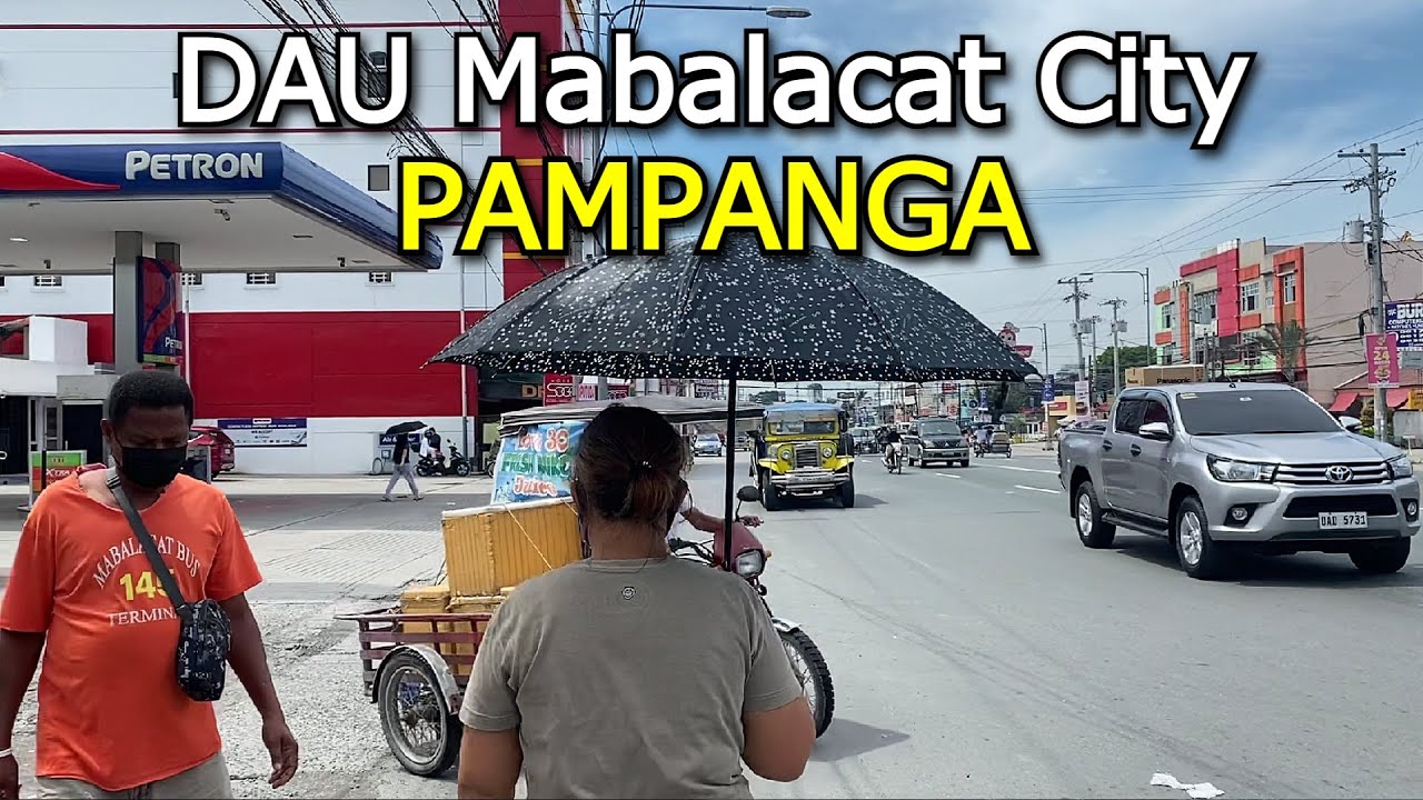 DAU MABALACAT CITY | Walking Tour Along McArthur Highway Dau, Mabalacat Pampanga Philippines