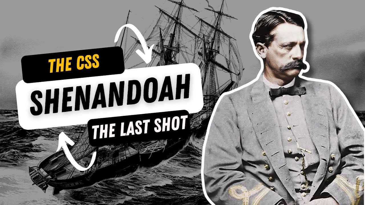 CSS Shenandoah - The last shot