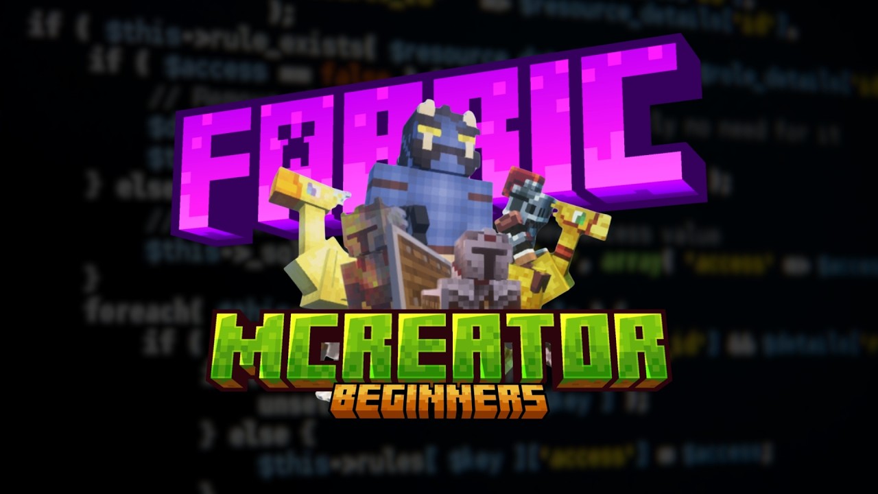 Fabric on Mcreator - Guide Step-by-Step