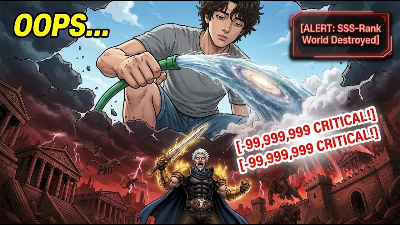 I DROWNED an SSS-RANK Civilization. With a $15 Garden Hose?! - Manhwa Recap