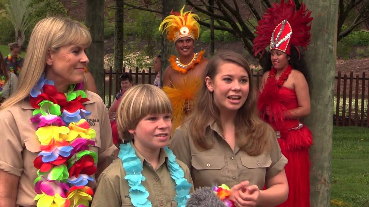 Bindi’s Island opens at Australia Zoo with a tropical party!