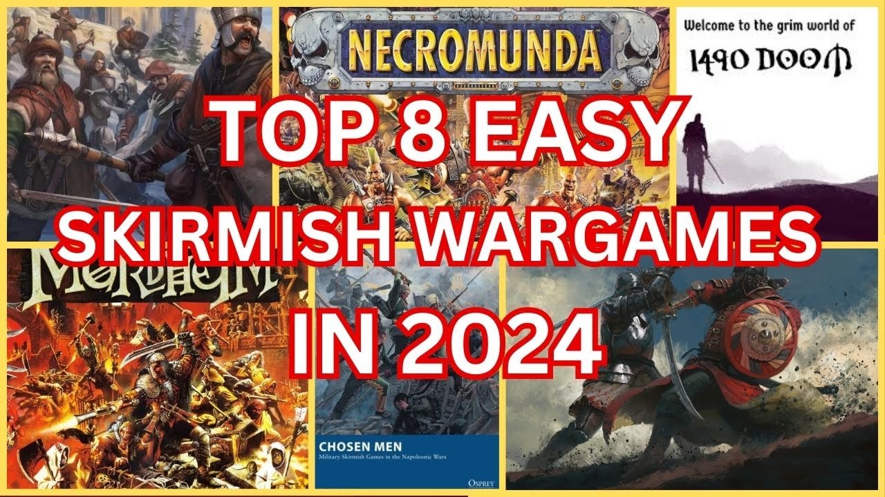 8 Skirmish Games Every Wargamer MUST Own in 2024
