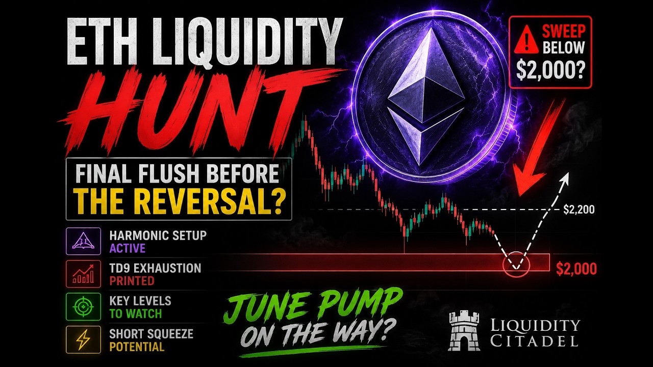 Охота за ликвидностью ETH: финальный сброс перед разворотом?
