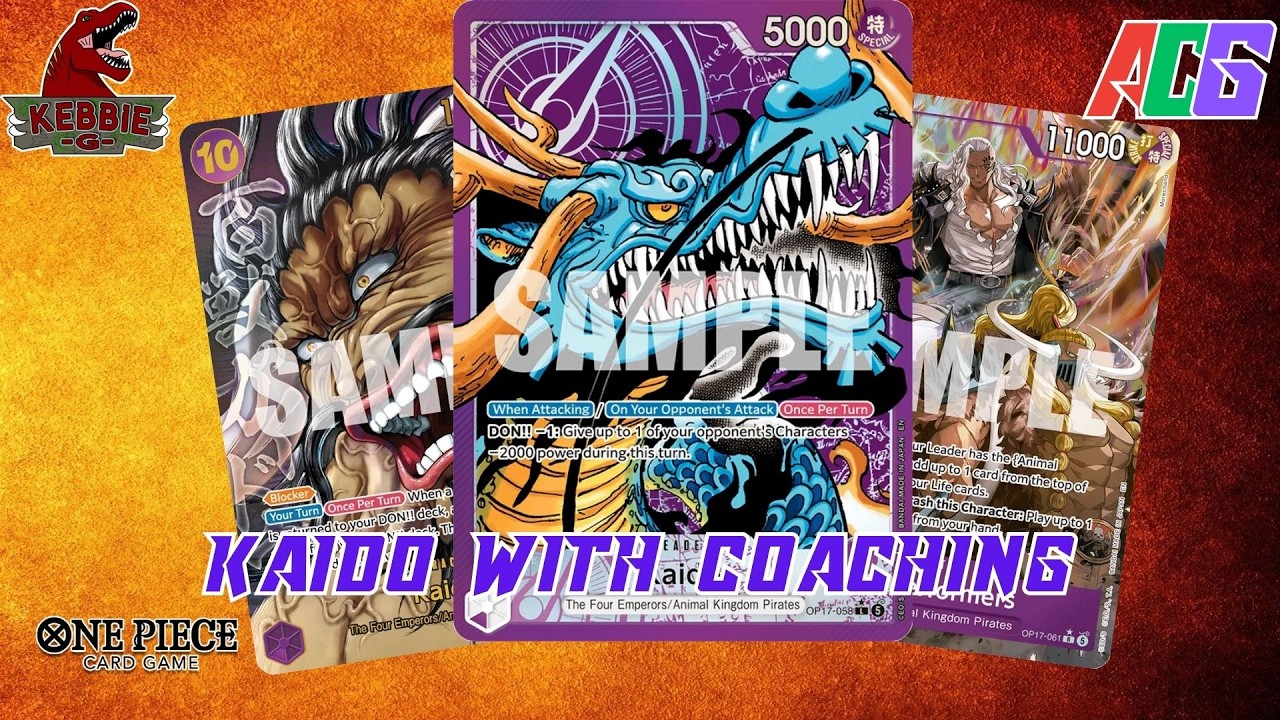 Kaido | OP17 Gameplay | One Piece Coaching
