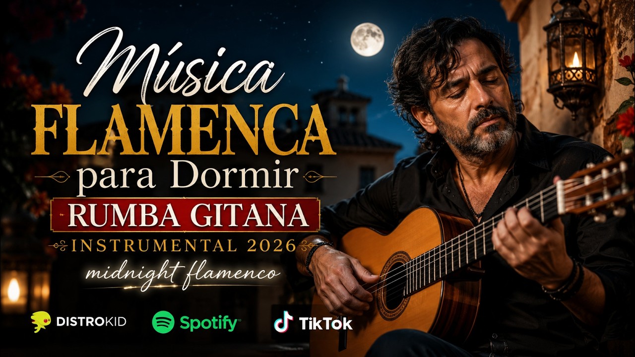 ✨ Música Flamenca para Dormir | Rumba Gitana Instrumental 2026