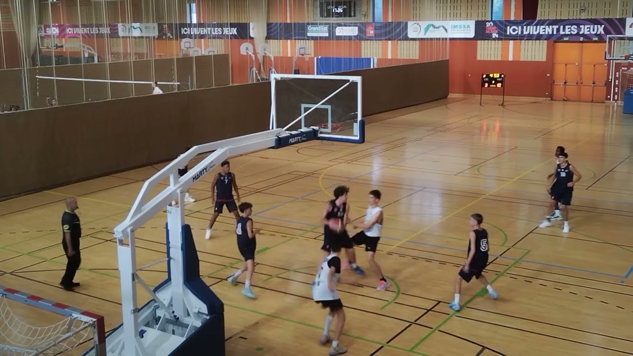 Basket U15 Amical Pôle Espoir Alsace Vs Baden Württemberg - Part1