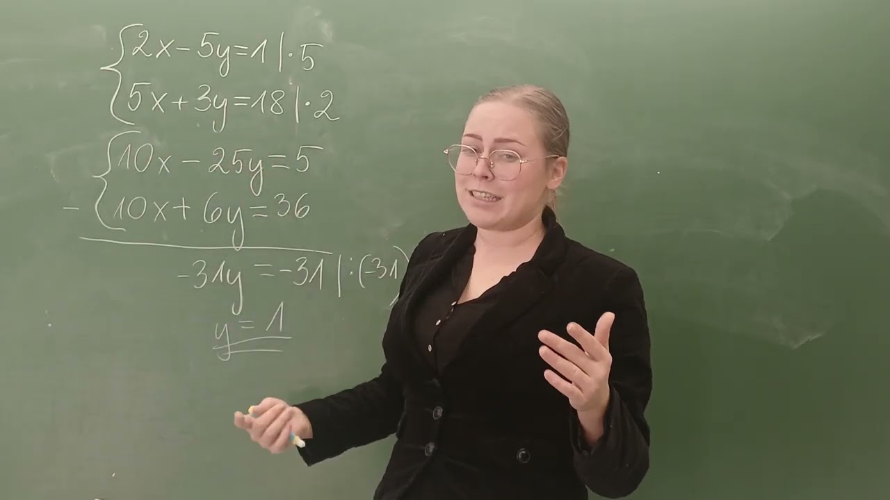 LIITMISVÕTE (Lineaarvõrrandisüsteemi lahendamine, 8. klass)