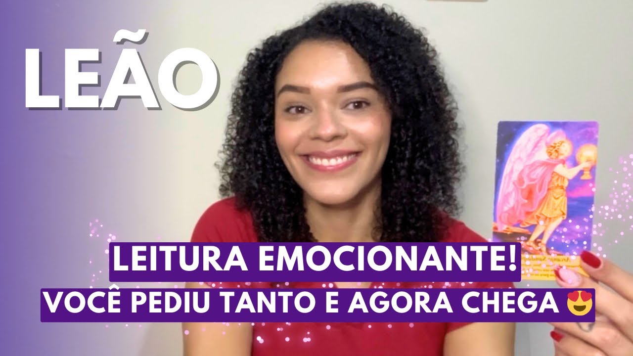 Leão ♌️ O que está vindo é um presente de Deus pra você 🫢 se prepara 🩷