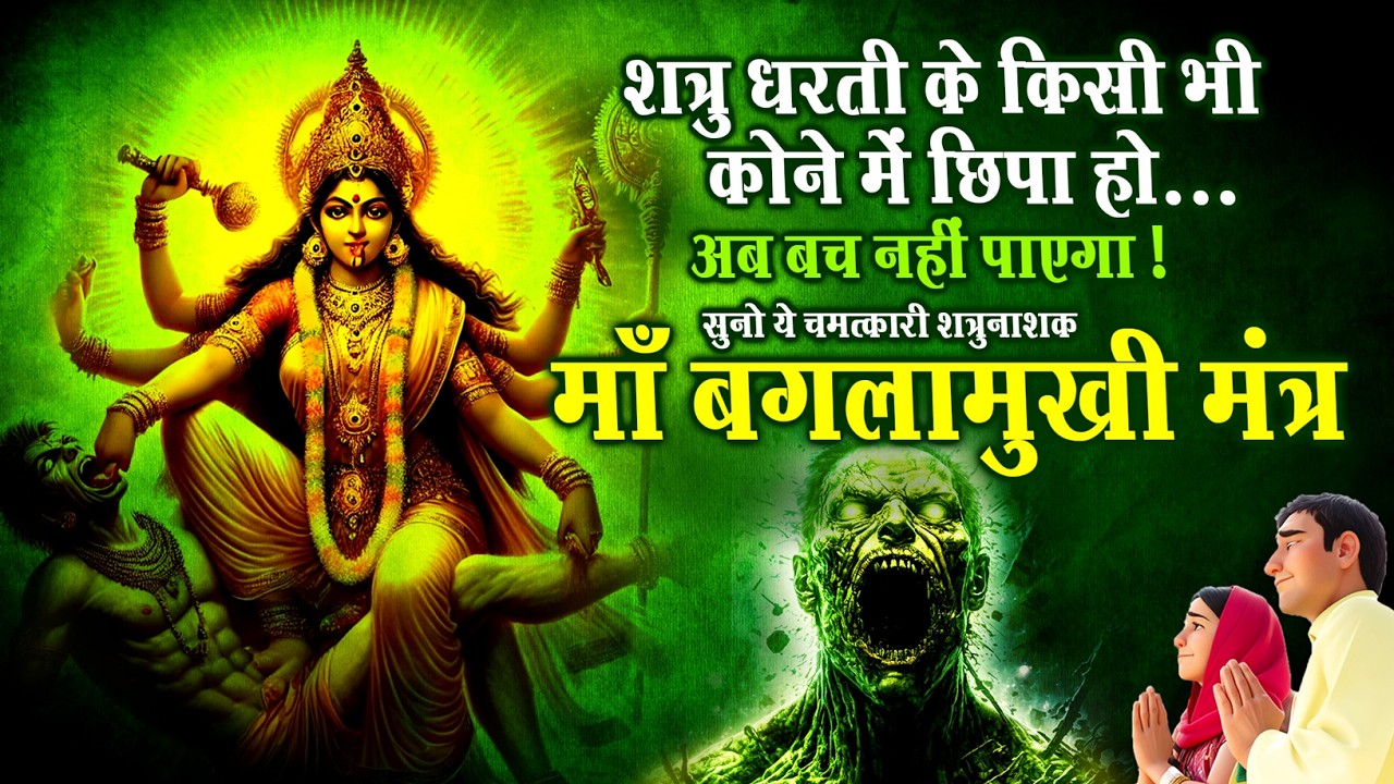 माँ बगलामुखी का चमत्कारी मंत्र: अब शत्रु चाहे जहाँ छिपा हो, उसका अस्तित्व मिट जाएगा | Maa Baglamukhi