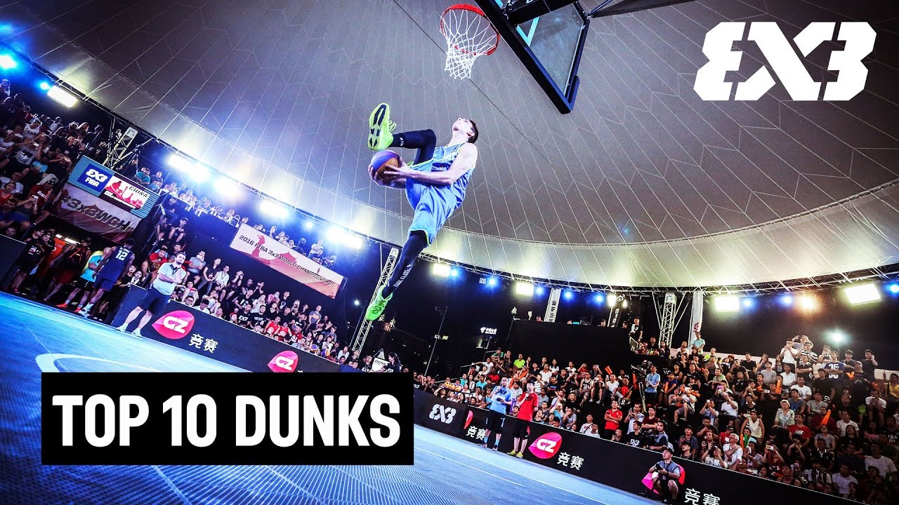 Top 10 Dunks 2016 - FIBA 3x3 Basketball