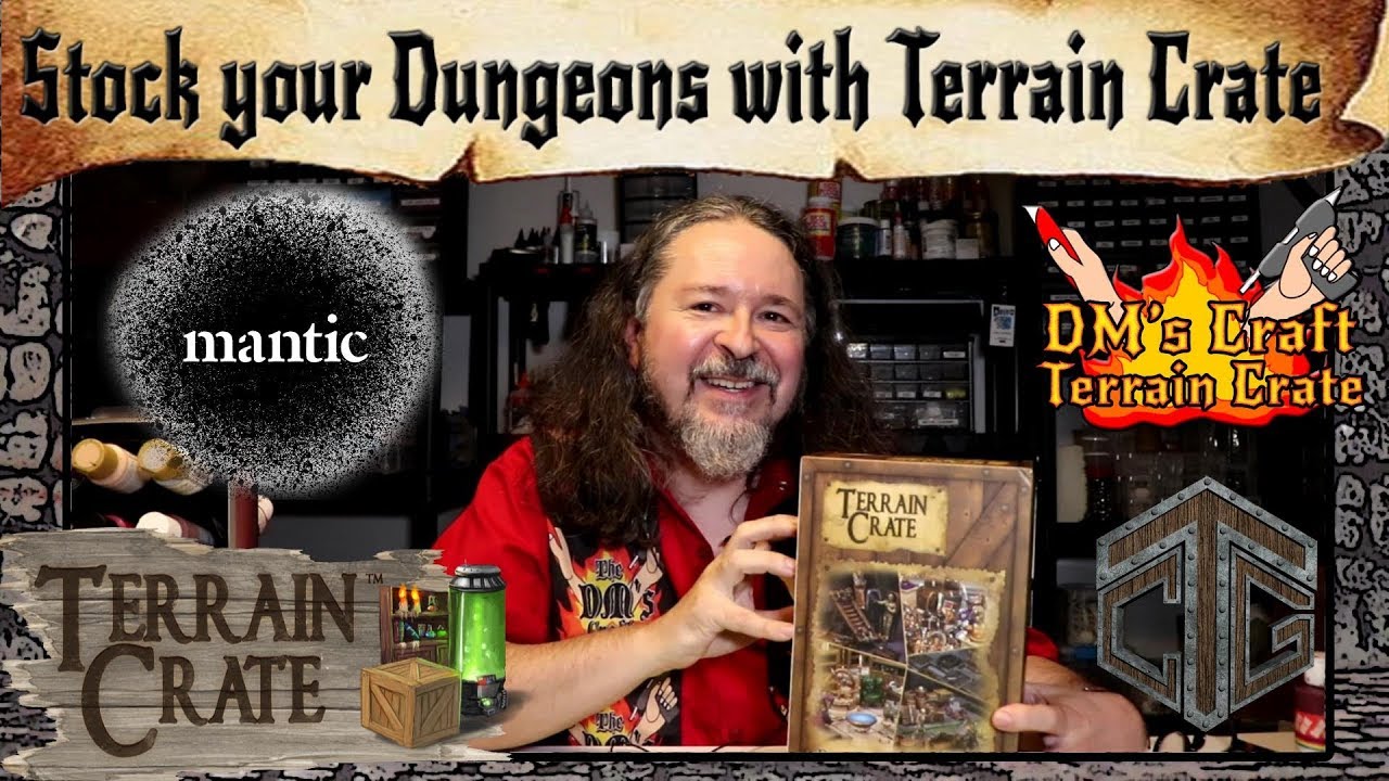 Quickly Stock your Dungeons with Terrain Crate from Mantic Games (DM's Craft)