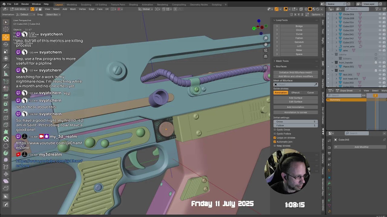 3d modelovani v blendru