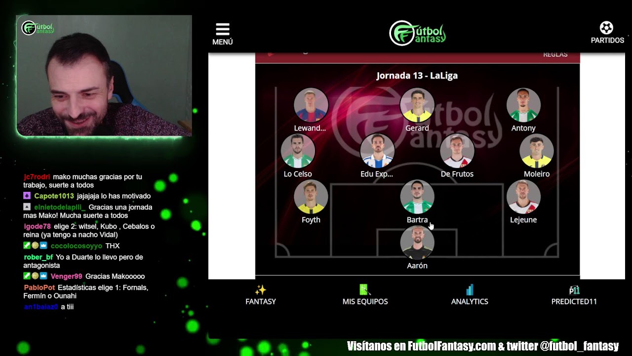 21/11 | Informaci&oacute;n fantasy y alineaciones probables J13 LaLiga 25/26