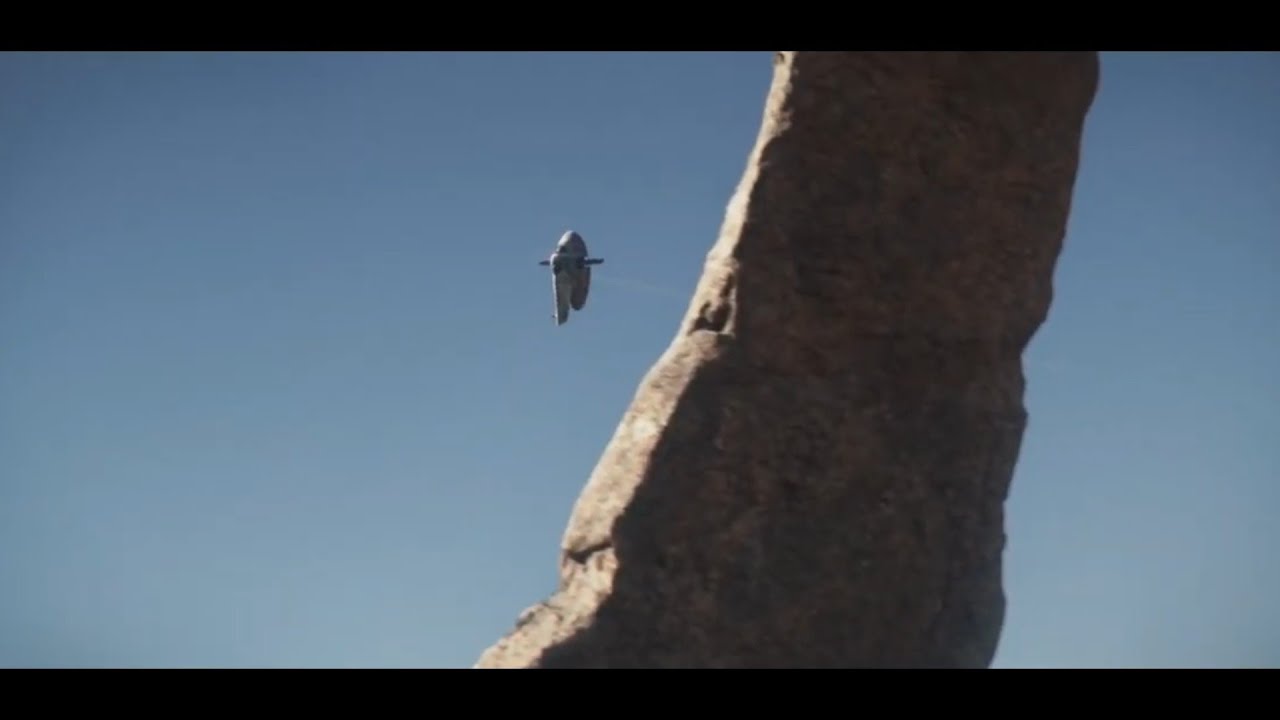 Mandalorian Season 2 Chapter 14: Slave 1 Arrives on Tython scene (Look in Description)