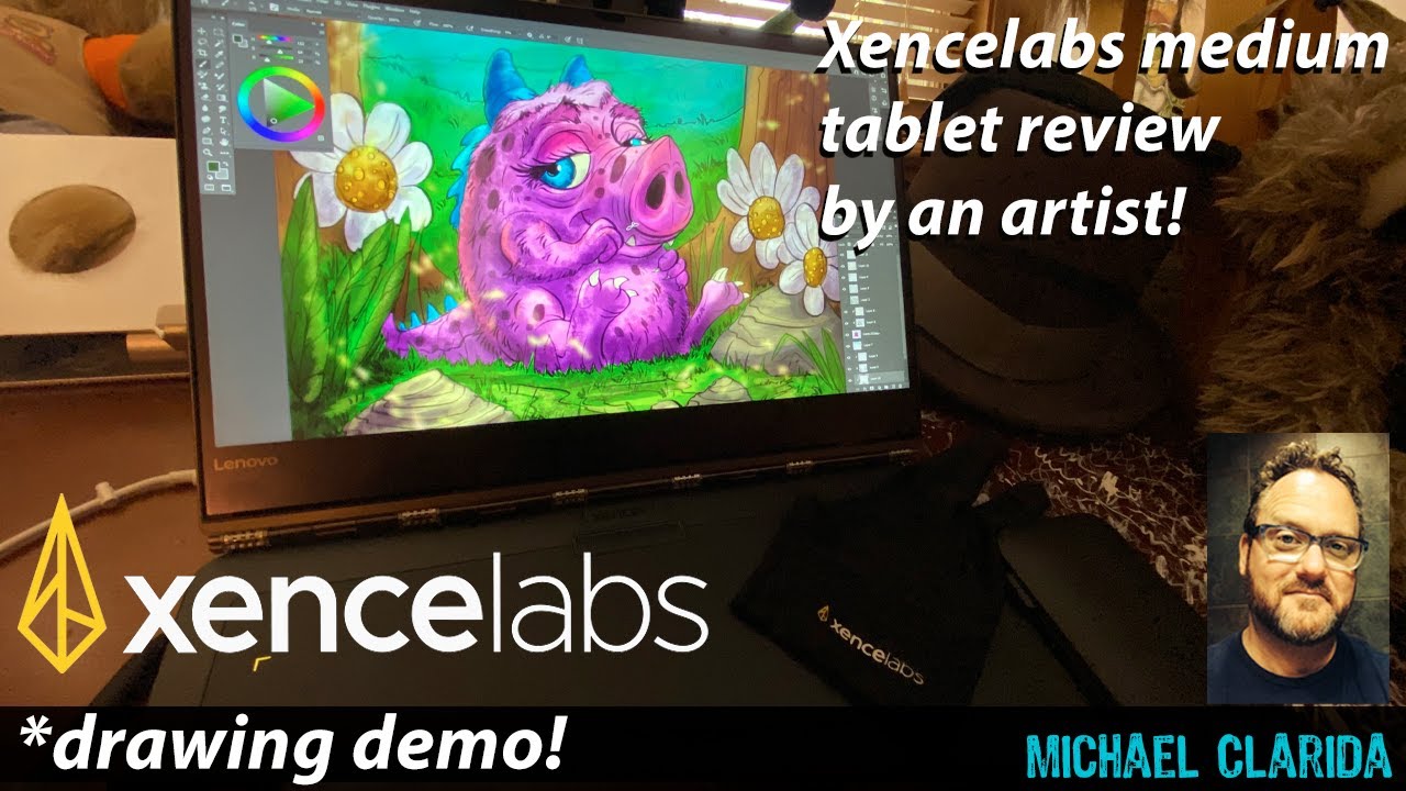 Xencelabs medium tablet review by an artist