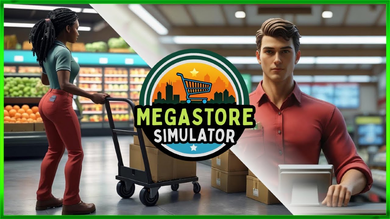 Megastore Simulator - Early Access Release Day - New Mega Store Simulator - Live #2