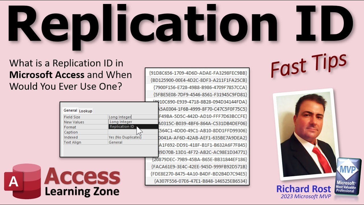 What is a Replication ID in Microsoft Access and When Would I Use One?