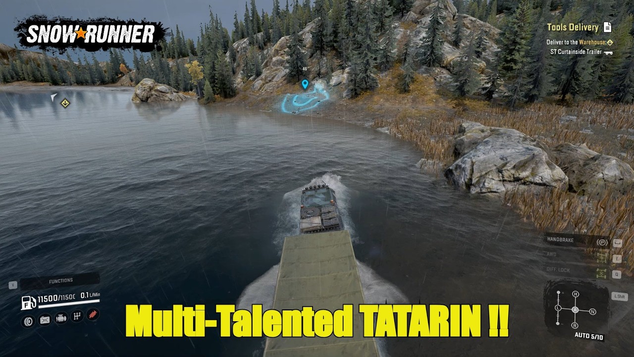 Tools Delivery | Tatarin - True Power Unleashed | Michigan Snowrunner